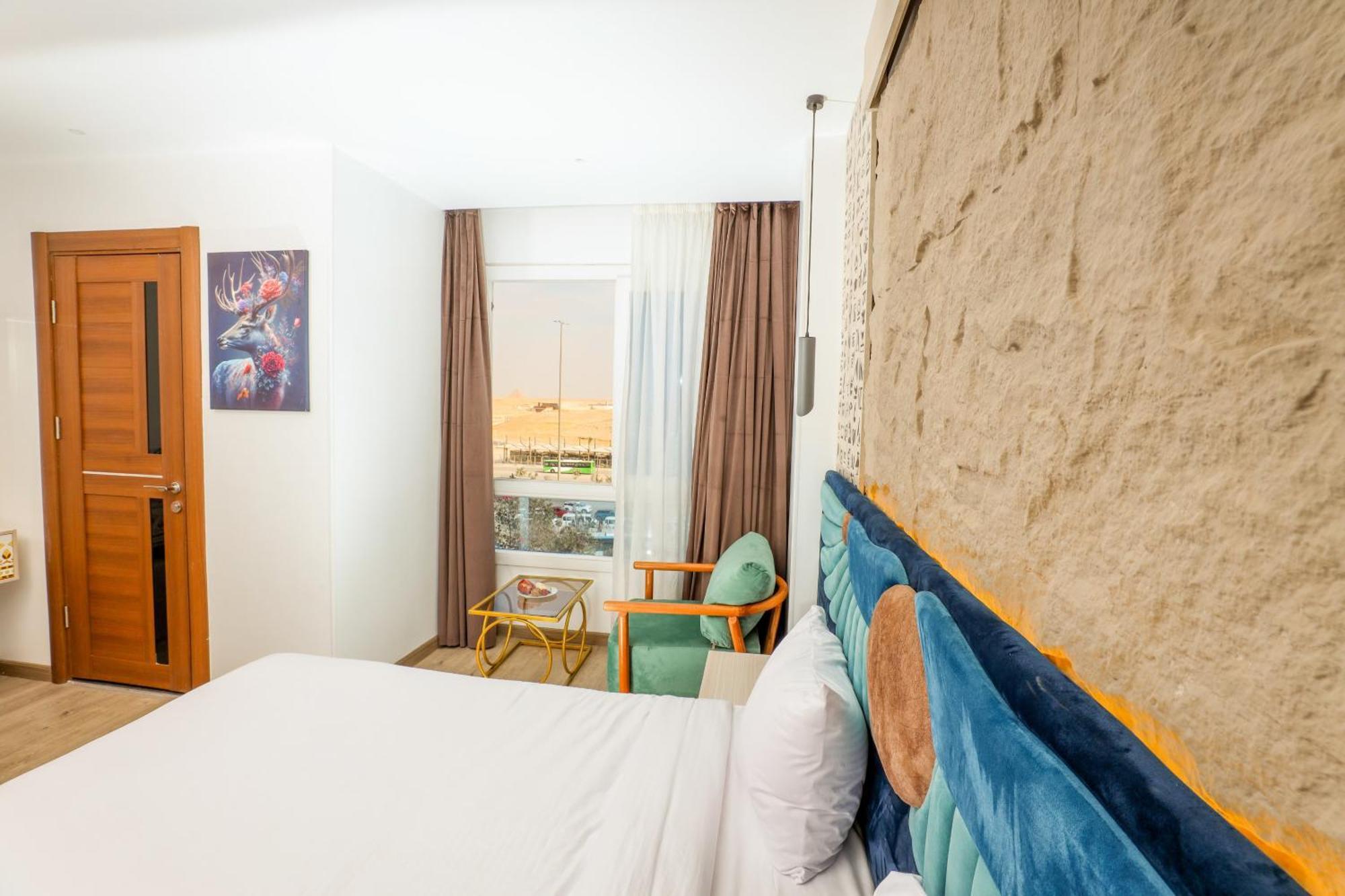 Sultan Pyramids View Inn Kafret el-Gabal Exterior foto