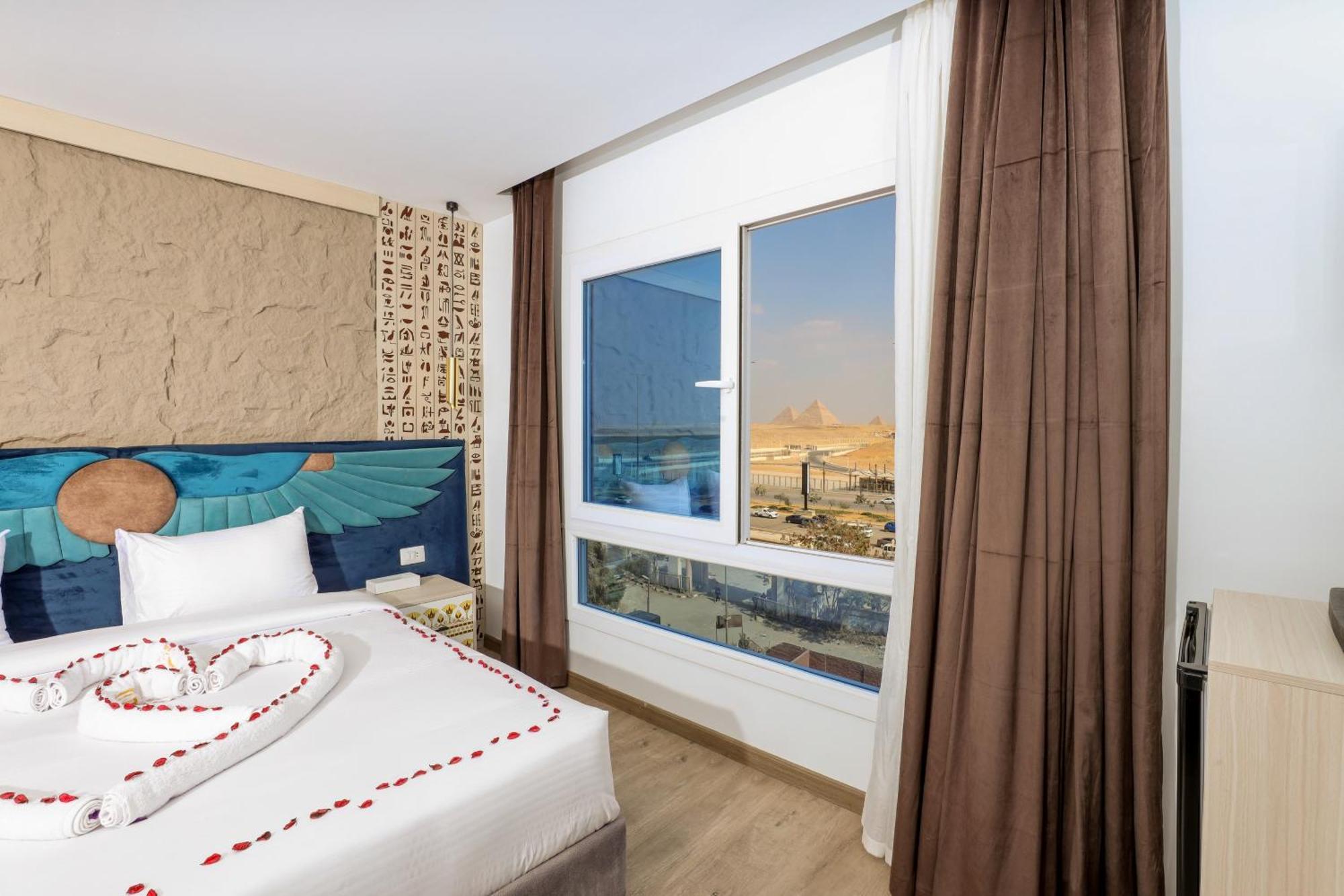 Sultan Pyramids View Inn Kafret el-Gabal Exterior foto